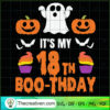 It's My 18th Boo-thday SVG, Boo Boo SVG, Halloween SVG 3 134 copy 3