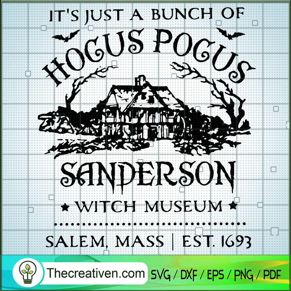 Its Just A Bunch Of Hocus Po SVG Cut File for Cricut 1 Its Just A Bunch Of Hocus Po SVG Cut File for Cricut