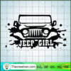 Jeep Car Girl SVG, Jeep SVG, Car Driving SVG 3 170 copy 1