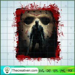 Jason Voorhees Killer SVG, Horror Characters SVG, Halloween Horror SVG