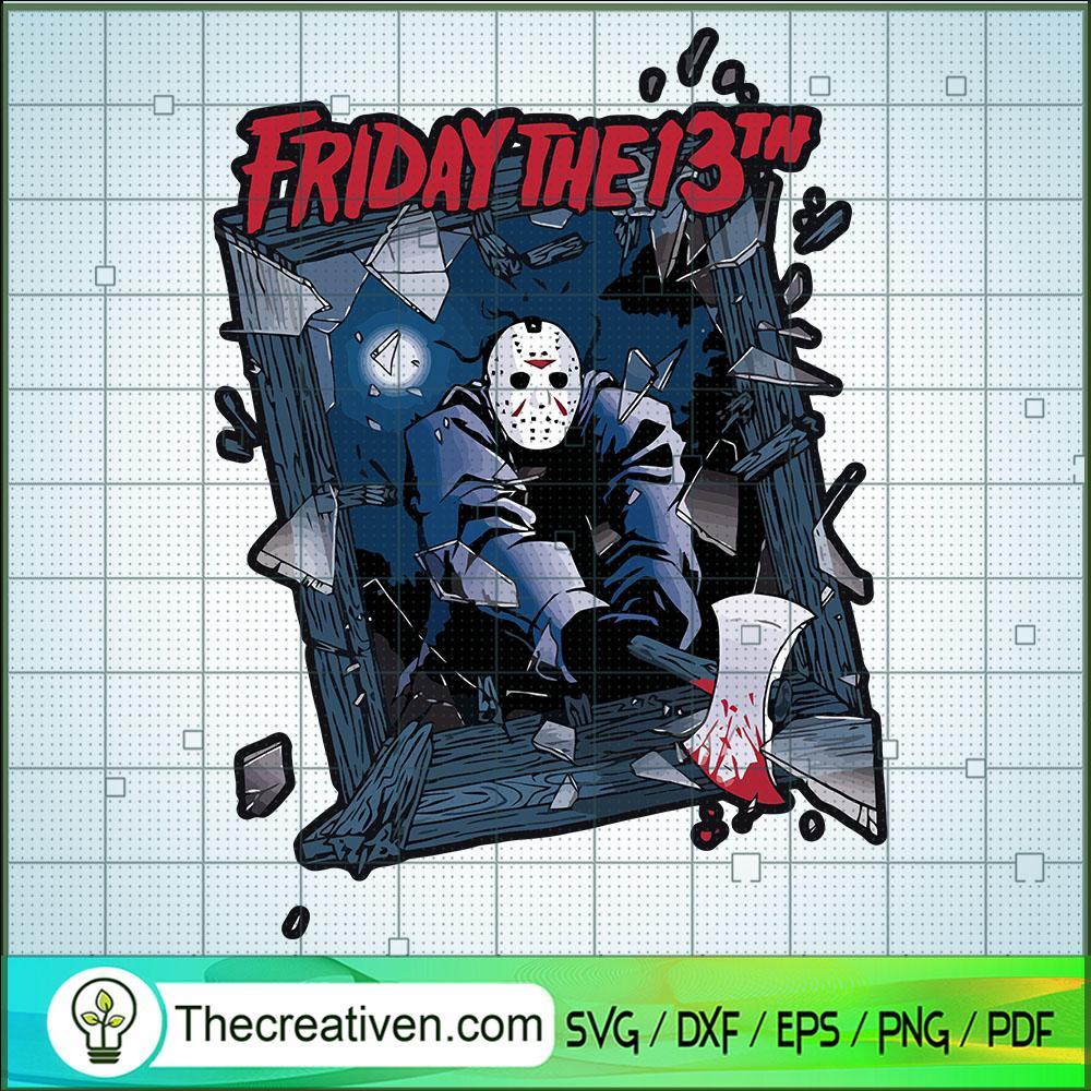 Jason Voorhees SVG, Horror Characters SVG, Friday The 13th SVG 1 161 copy 2