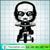 Jig Saw Ride Bicycle SVG, Horror Movie SVG, Halloween SVG 2 179 copy