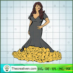 Jenni Rivera Colorful SVG, Singer SVG, Songwriter SVG