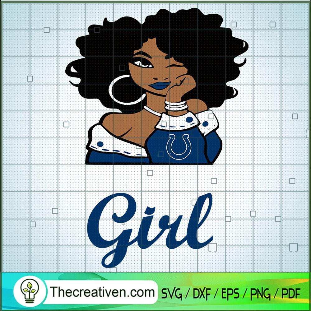 Indianapolis Colts Girl SVG, Black Girl SVG, Sport Girl SVG 1 Indianapolis Colts Girl SVG, Black Girl SVG, Sport Girl SVG