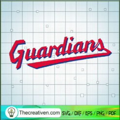 Indian Baseball Team Guardian Logo SVG Cut File for Cr Design 53099