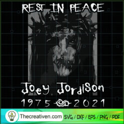 Rest In Peace Joey Jordison SVG, Joey 1875 2021 SVG, R.I.P Joey SVG
