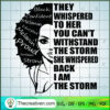 I Am The Storm Strong Africa SVG Cut File for Cricut 3 44 copy 6