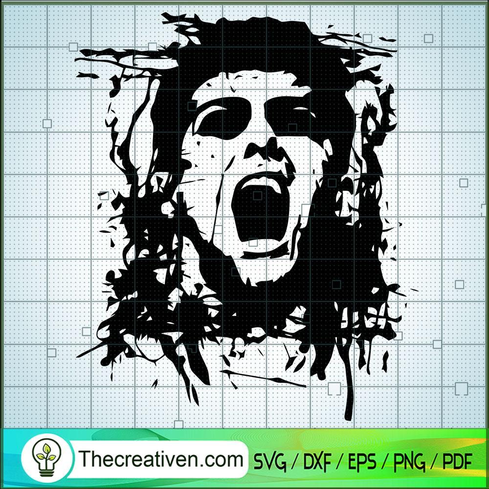 Zombie Face SVG, Scary SVG, Halloween SVG 1 Zombie Face SVG, Scary SVG, Halloween SVG