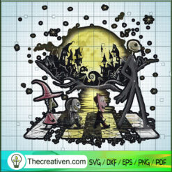 The Nightmare Before Christmas Charact SVG Cut File fo Design 52836