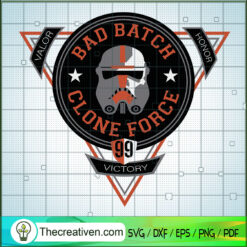 Star Wars The Bad Batch Clon SVG Cut File for Cricut