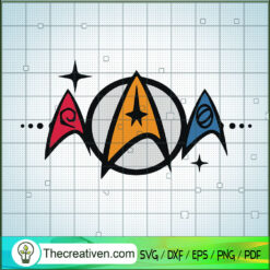 Star Trek Starfleet SVG, Star Wars SVG, Movie SVG