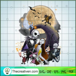 Nightmare Before Christmas SVG Cut File for Cricut & S Design 52614
