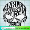 Skull Harley-Davidson SVG, Skull Logo SVG, Motocyles SVG 3 106 copy 2