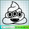Halloween Poop Devil SVG, Halloween SVG, Funny Poop SVG 3 85 copy 2