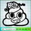 Halloween Poop Emoji SVG, Halloween SVG, Funny Poop SVG 3 81 copy 4