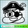 Halloween Poop Pirates SVG, Halloween SVG, Funny Poop SVG 3 83 copy 3