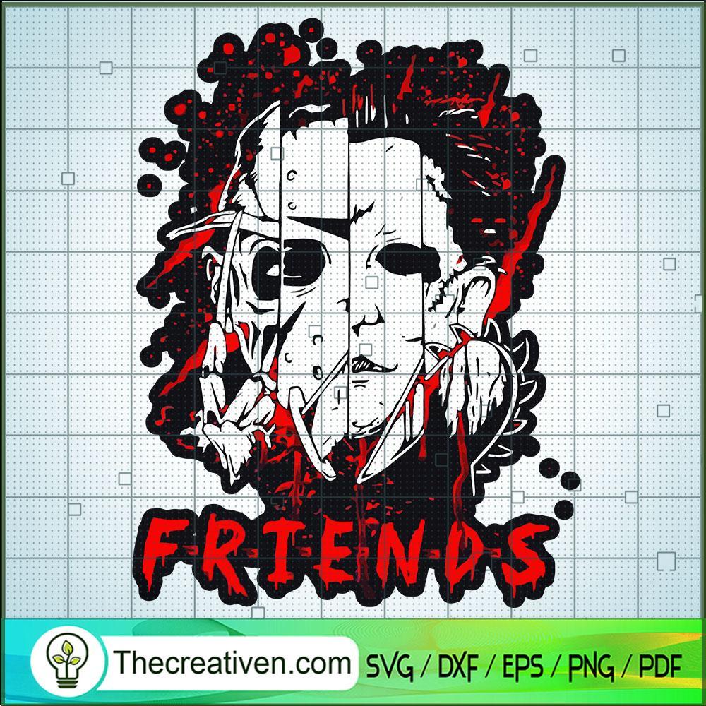 Horror Face Quartern SVG, Horror Characters SVG, Halloween Friends SVG 1 Horror Face Quartern SVG, Horror Characters SVG, Halloween Friends SVG
