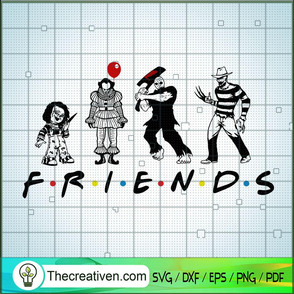 Friend Horror SVG, Friend Halloween SVG, Horror Movie Characters SVG 1 Friend Horror SVG, Friend Halloween SVG, Horror Movie Characters SVG