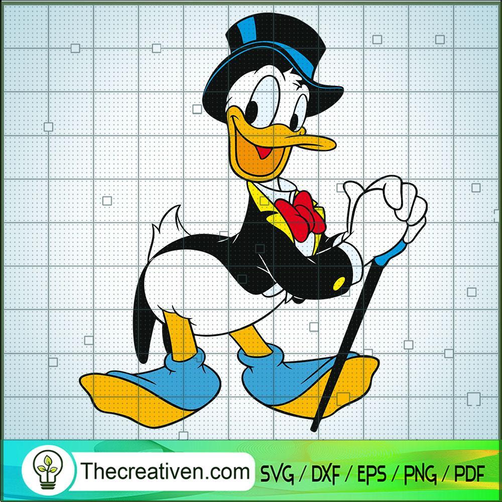 Gentleman Donald Duck SVG, Disney Donald Duck SVG, Walt Disney SVG 1 18 copy 5