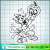 Donald Duck Have a Pumpkin H SVG Cut File for Cricut 2 10 copy 5
