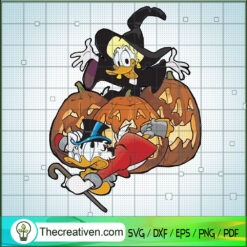 Donald Duck Halloween SVG Cut File for Cricut & Silhouette