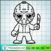 Jason Voorhees Chibi Characters SVG, Horror Characters SVG, Halloween SVG 2 3 copy 5