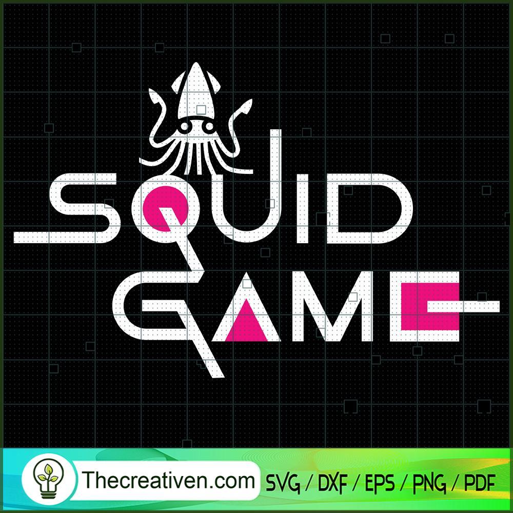 Squid Game Logo Movie SVG, Squid Game SVG, Korea Movie SVG 1 Squid Game Logo Movie SVG, Squid Game SVG, Korea Movie SVG