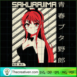 Mai Sakurajima SVG, Aobuta SVG, Seishun Buta Yarō SVG
