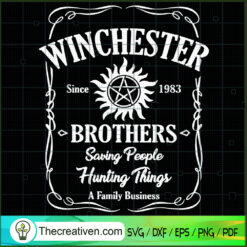 Winchester Brothers SVG Cut File for Cricut & Silhouette