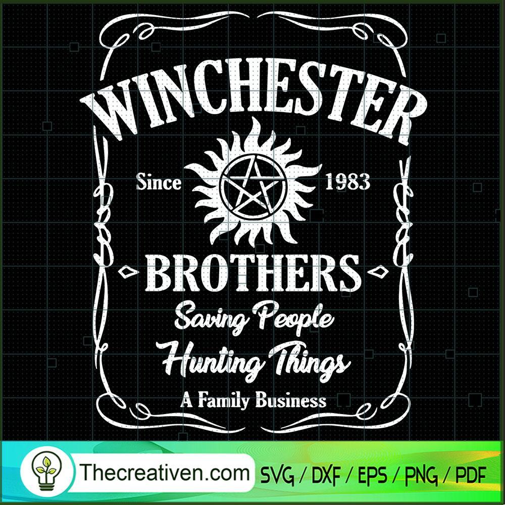 Winchester Brothers SVG Cut File for Cricut & Silhouette 1 Winchester Brothers SVG Cut File for Cricut & Silhouette