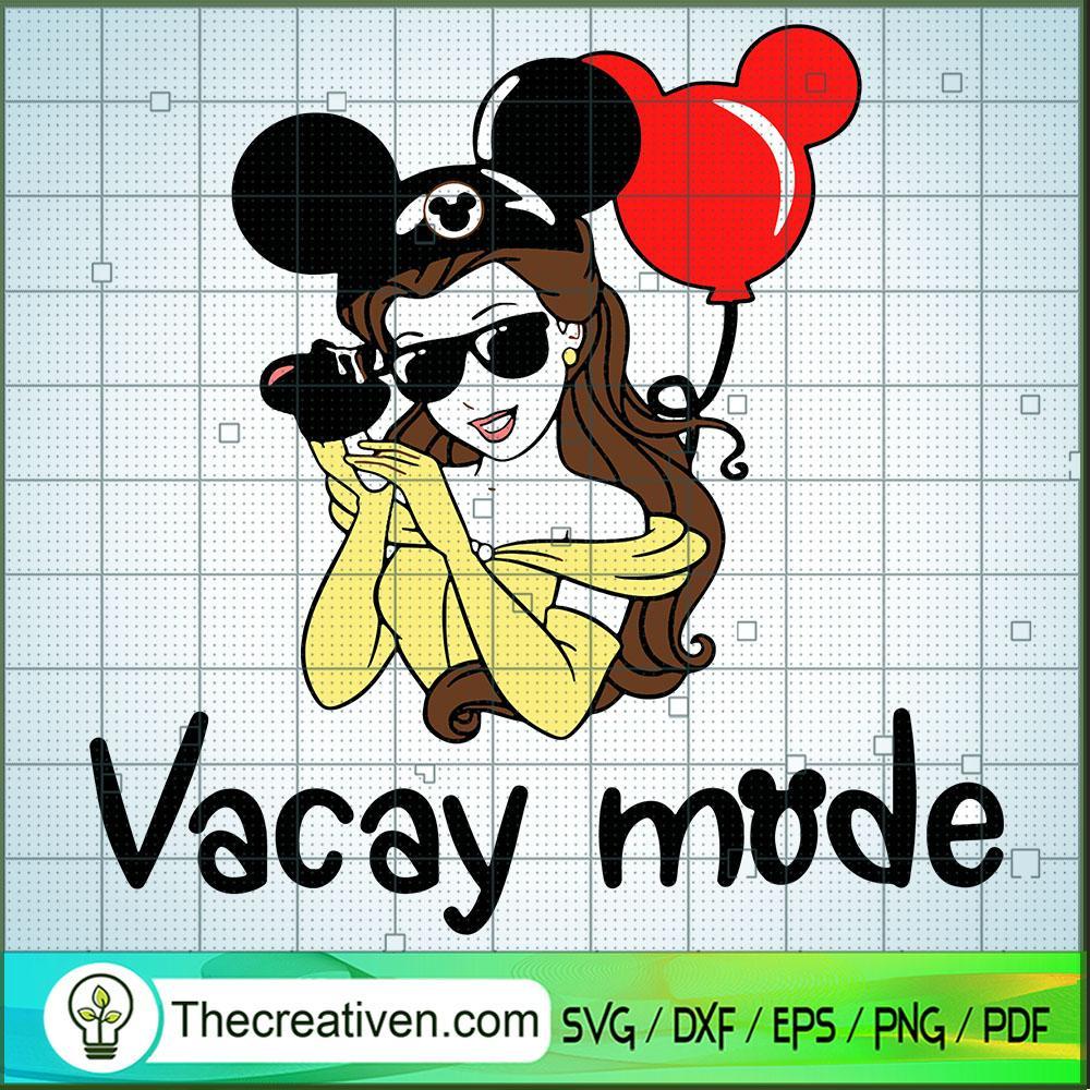 Vacay Mode Belle Mickey SVG, Belle Princess SVG, Disney Mickey SVG 1 Vacay Mode Belle Mickey SVG, Belle Princess SVG, Disney Mickey SVG