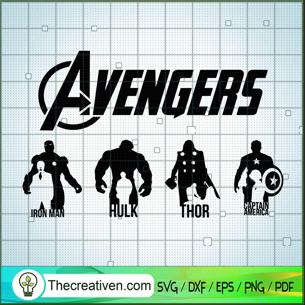 Avengers : Iron Man SVG Cut File for Cricut & Silhouette 1 Avengers : Iron Man SVG Cut File for Cricut & Silhouette