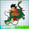 Goku Ride a Dragon SVG, Goku SVG, Dragon Ball Z SVG 2 50