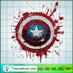 Captain America Shield SVG, Save The World SVG, Avengers SVG