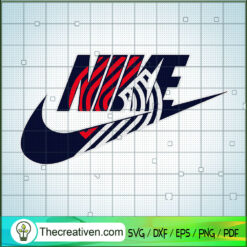 Nike Logo SVG, Nike Just Do It SVG, Nike Blue White And Red Color SVG