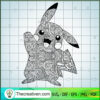 Pokemon Pattern SVG, Pokemon SVG, Cartoon SVG 2 36
