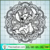 Stitch Floral SVG, Stitch SVG, Flower Pattern SVG 2 34