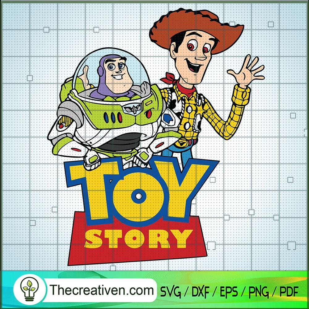 Woody And Buzz Lightyear SVG, Toy Story SVG, Walt Disney SVG 1 27