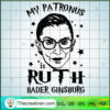 My Patronus Is Ruth Bader Gi SVG Cut File for Cricut 3 26