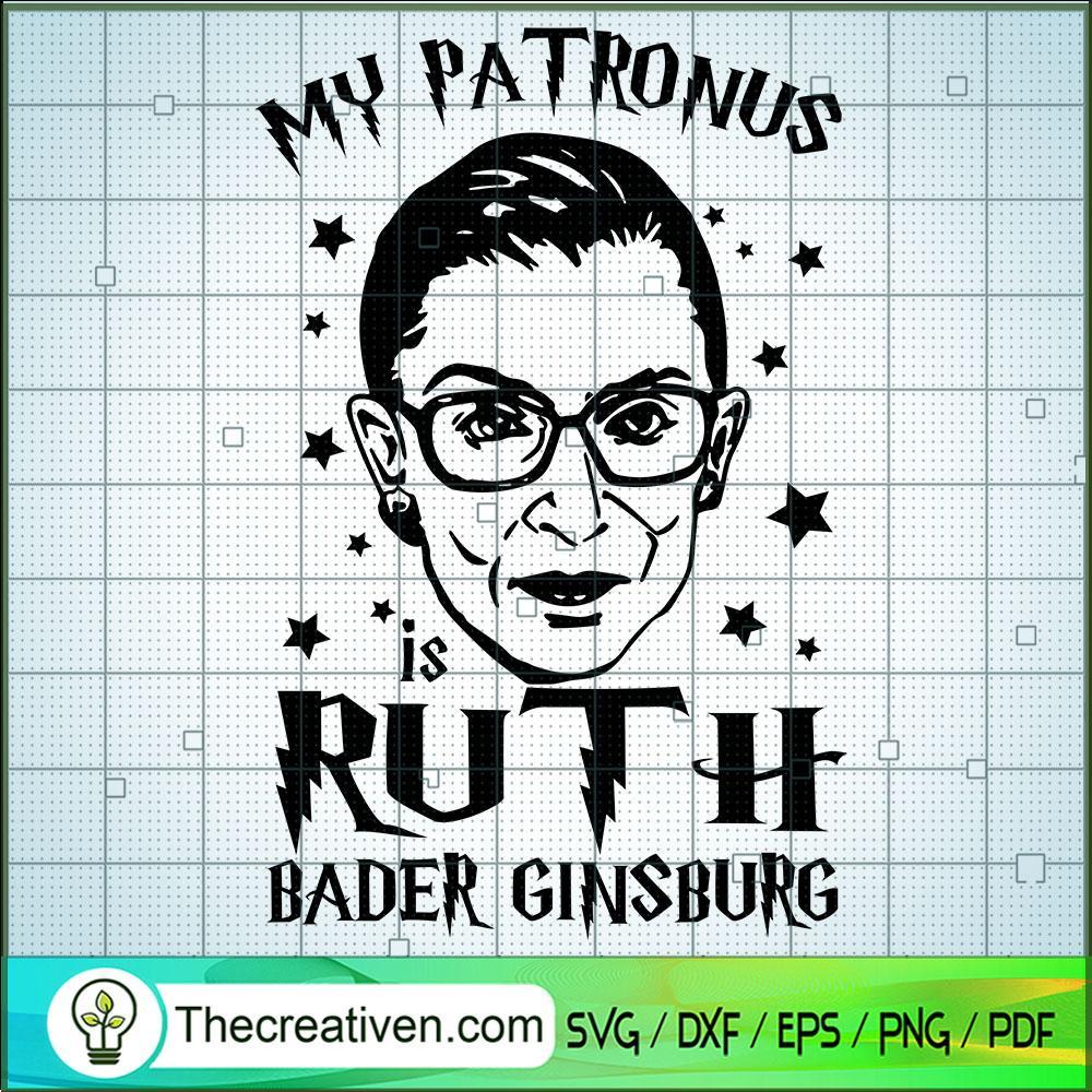 My Patronus Is Ruth Bader Ginsburg SVG, RBG Notorious SVG, Harry Potter Quotes SVG 1 26