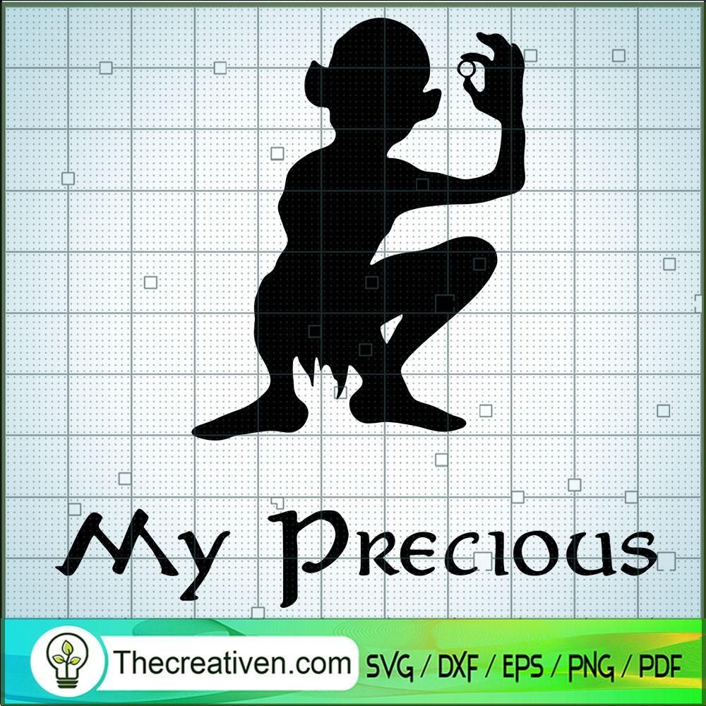My Precious SVG, Lord Of The Rings SVG, Gollum SVG 1 My Precious SVG, Lord Of The Rings SVG, Gollum SVG