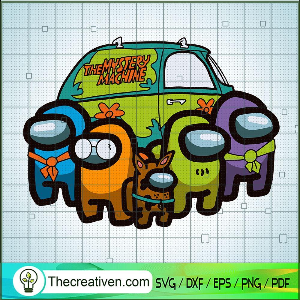 The Mystery Machine SVG, Among Us SVG, Game SVG 1 The Mystery Machine SVG, Among Us SVG, Game SVG