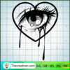Heart Eye Cry SVG Cut File for Cricut & Silhouette 2 45 copy 4