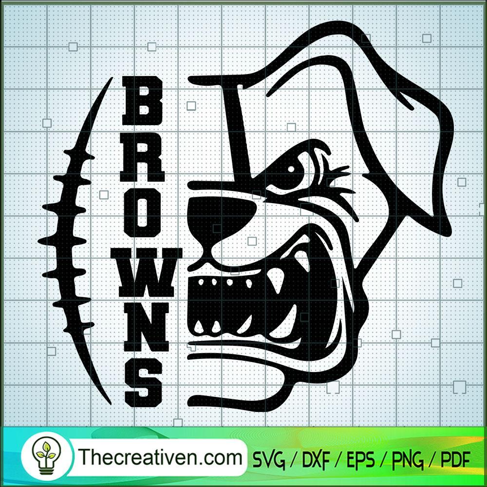 Browns Dog SVG, Browns Team SVG, Rugby Sport SVG 1 Browns Dog SVG, Browns Team SVG, Rugby Sport SVG