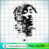 Tupac Shakur Thug Life PNG, Rapper US PNG