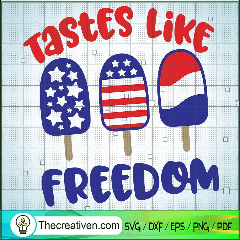 Tastes Like Freedom SVG, Red White Blue Color SVG, USA Flag SVG 1 Tastes Like Freedom SVG, Red White Blue Color SVG, USA Flag SVG