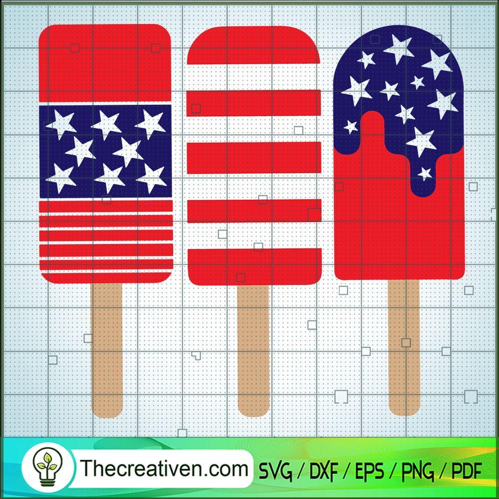 Red White Blue Color SVG, USA Flag SVG, Ice Creams SVG 1 Red White Blue Color SVG, USA Flag SVG, Ice Creams SVG