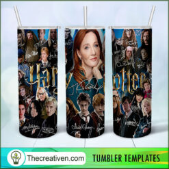 Harry Potter Signature Cast Fu Tumbler Wrap Download