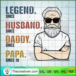 Legend SVG Cut File for Cricut & Silhouette