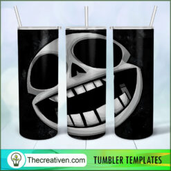 Jack Skelington Smile Full Tum Tumbler Wrap Download